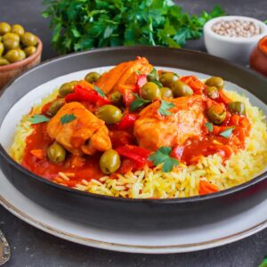 Cuban Chicken Fricassee