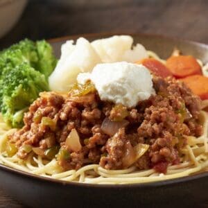 Italian Chicken Bolognese