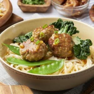 Orange Glazed Turkey Meatballs-min