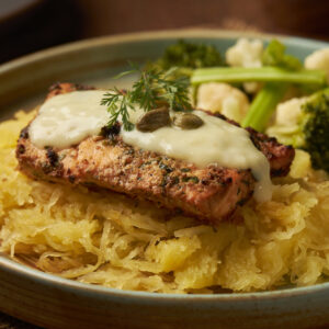 Keto Salmon Picatta