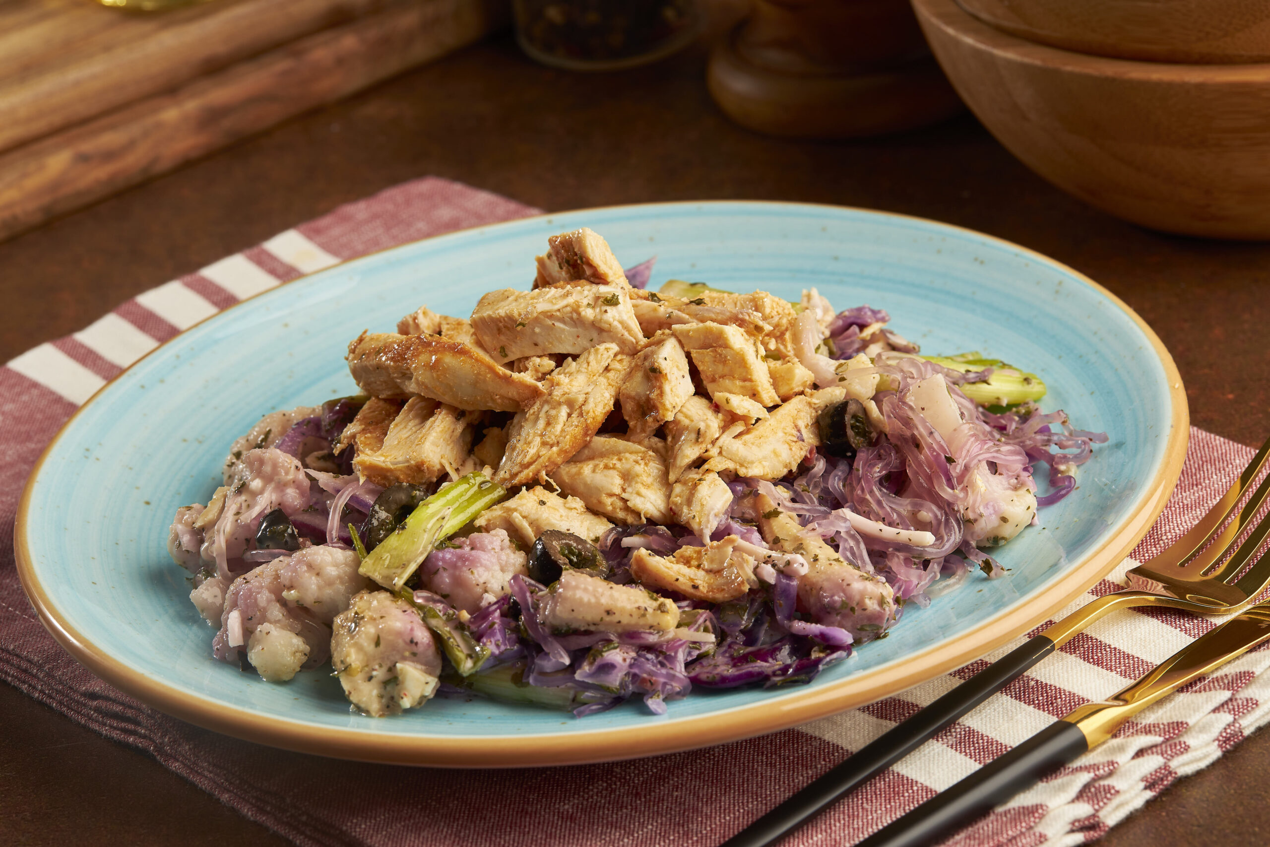 Paleo Tri Color Chicken Salad