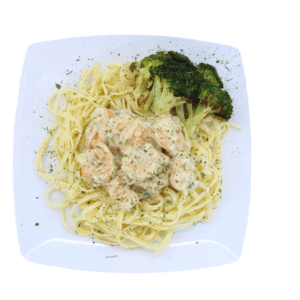 Shrimp Fettitcine Alfredo