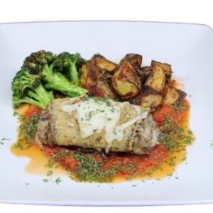 Eggplant Beef Rolotini