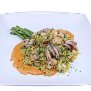 Mediterranean Seafood Rice