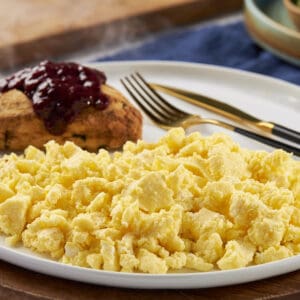 Scone Blueberry Eggs